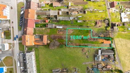 Prodej stavebního pozemku 1 080 m², Horní Stropnice