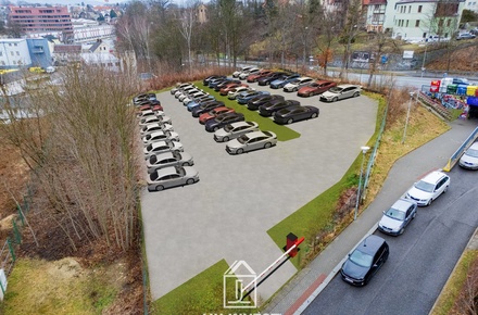 Pronájem komerčního pozemku 3 942 m², Liberec