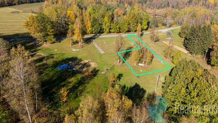 Prodej stavebního pozemku 1 823 m², Polná na Šumavě