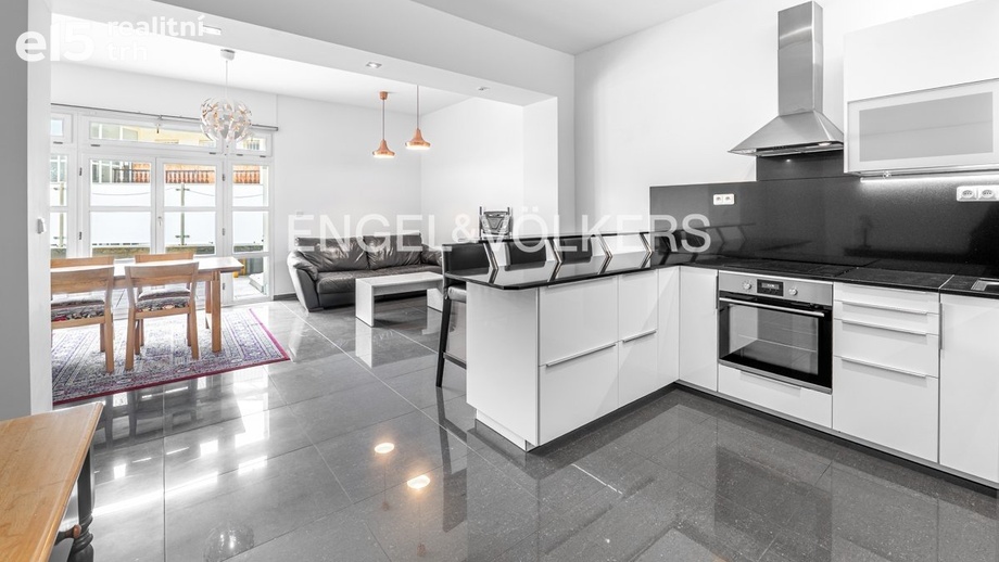 Pronájem byty 3+kk, 80 m² - Praha - Vršovice