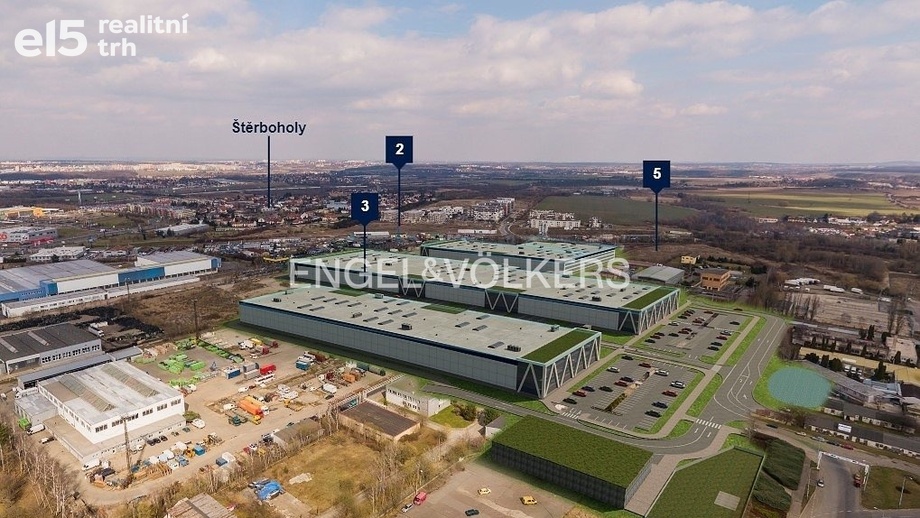 Pronájem skladu 56 609 m², Praha