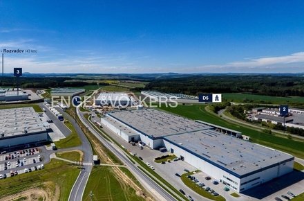 Pronájem skladu 33 800 m², Kostelec - Ostrov u Stříbra