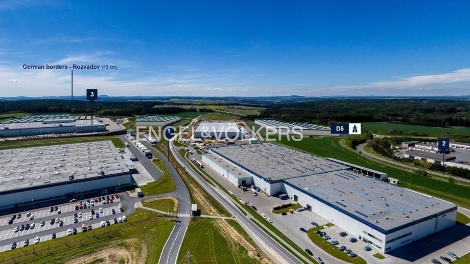 Pronájem skladu 33 800 m², Kostelec - Ostrov u Stříbra