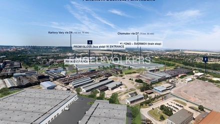 Pronájem skladu 88 484 m², Kladno