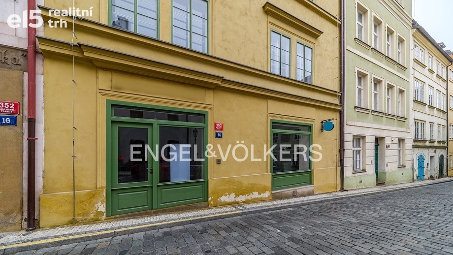 Pronájem obchodní prostory, 98 m² - Praha - Malá Strana