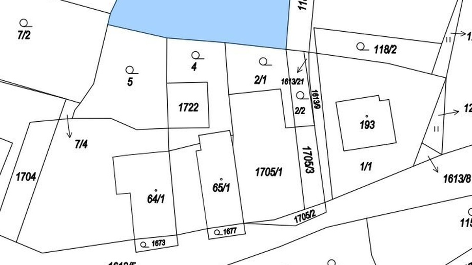Prodej stavebního pozemku 726 m², Tisová u Tachova