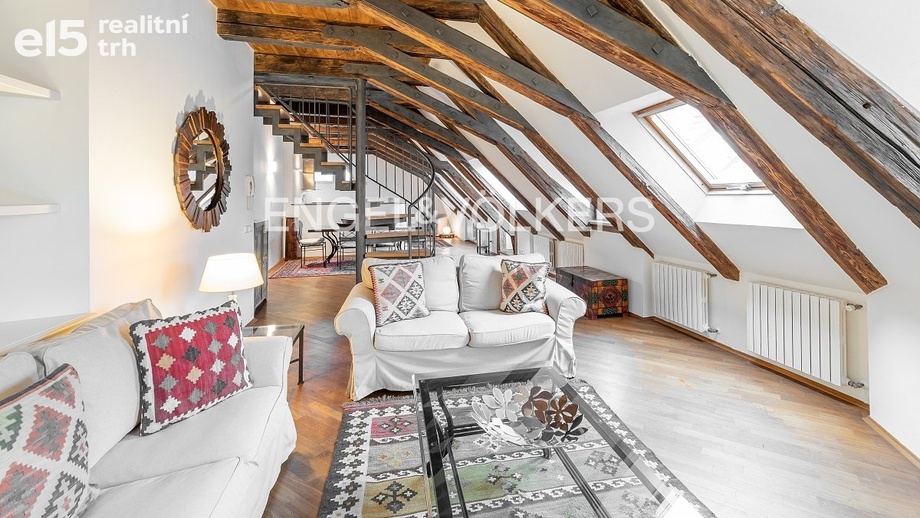 Pronájem byty 4+kk, 221 m² - Praha - Malá Strana