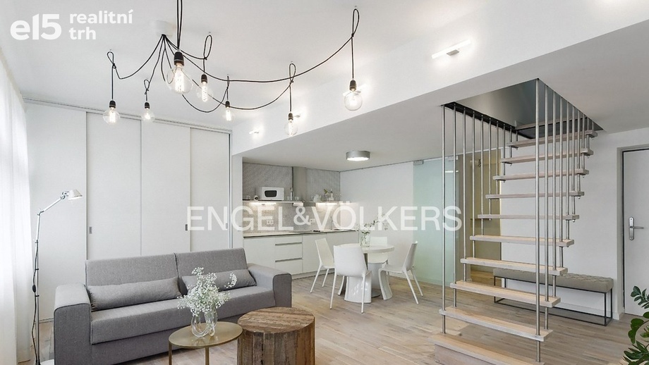 Pronájem byty 2+kk, 53 m² - Praha - Košíře