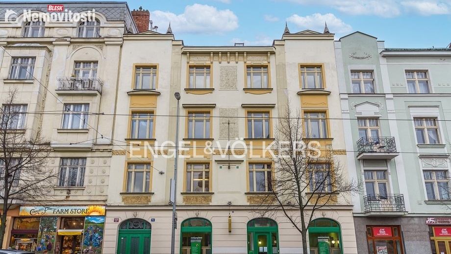 Pronájem kanceláře 227 m², Praha - Vinohrady