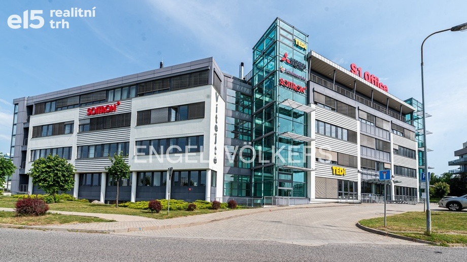 Pronájem kanceláře, 454 m² - Praha - Jinonice