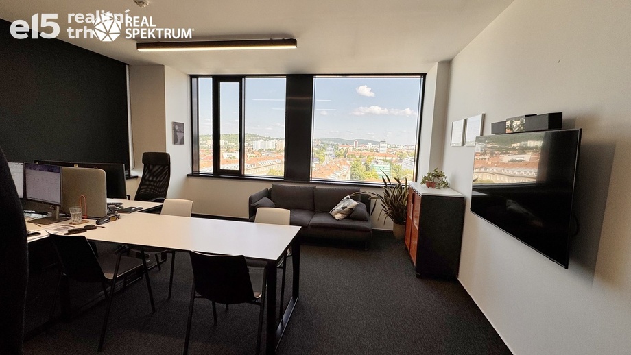 Pronájem kanceláře, 490 m² - Brno - Veveří