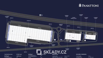 Pronájem skladu 5 785 m², Bratislava-Dúbravka, Slovensko