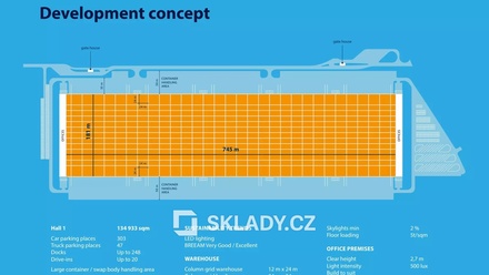 Pronájem skladu 5 000 m², Dunajská Streda, Slovensko