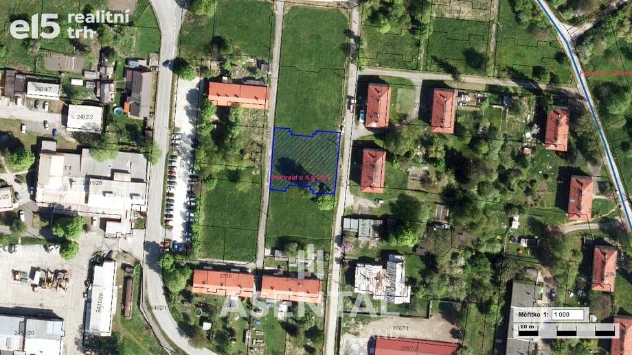 Prodej pozemky pro komerční výstavbu, 1 045 m² - Petřvald
