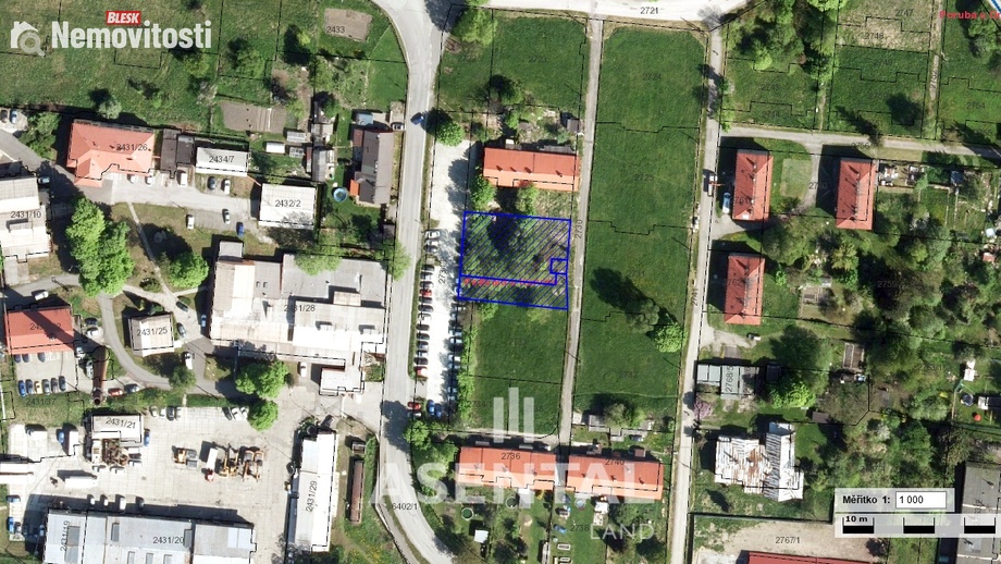 Prodej komerčního pozemku 1 025 m², Petřvald