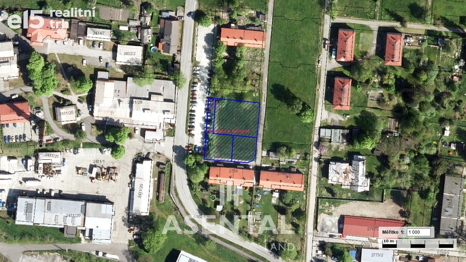 Prodej pozemky pro komerční výstavbu, 1 579 m² - Petřvald