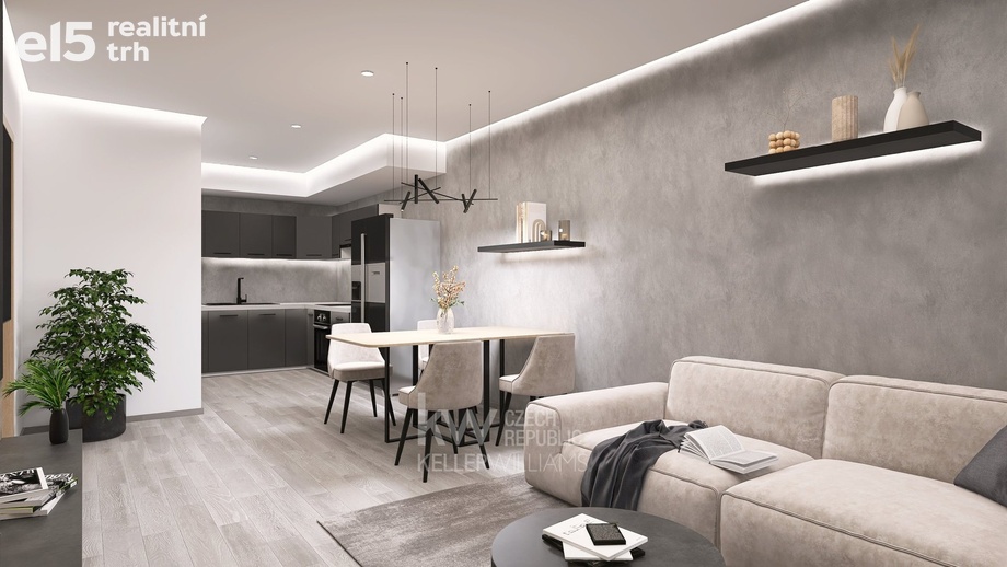 Prodej byty 2+kk, 50 m² - Praha
