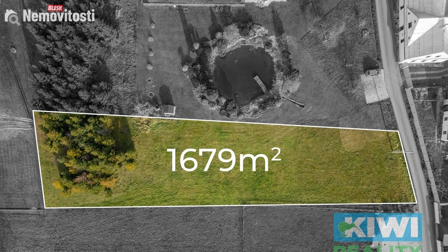 Prodej stavebního pozemku 1 679 m², Horní Bludovice