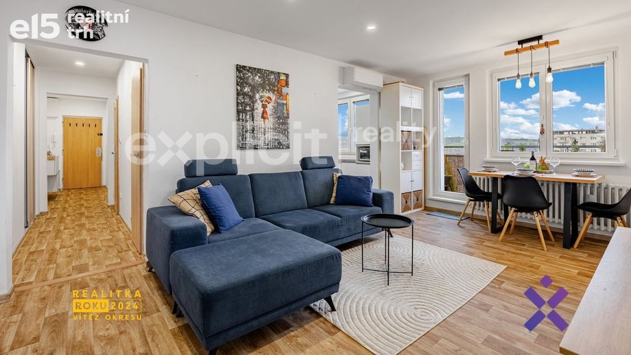Prodej byty 3+1, 69 m² - Zlín