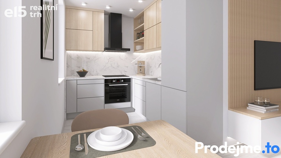 Prodej byty 2+kk, 48 m² - Znojmo