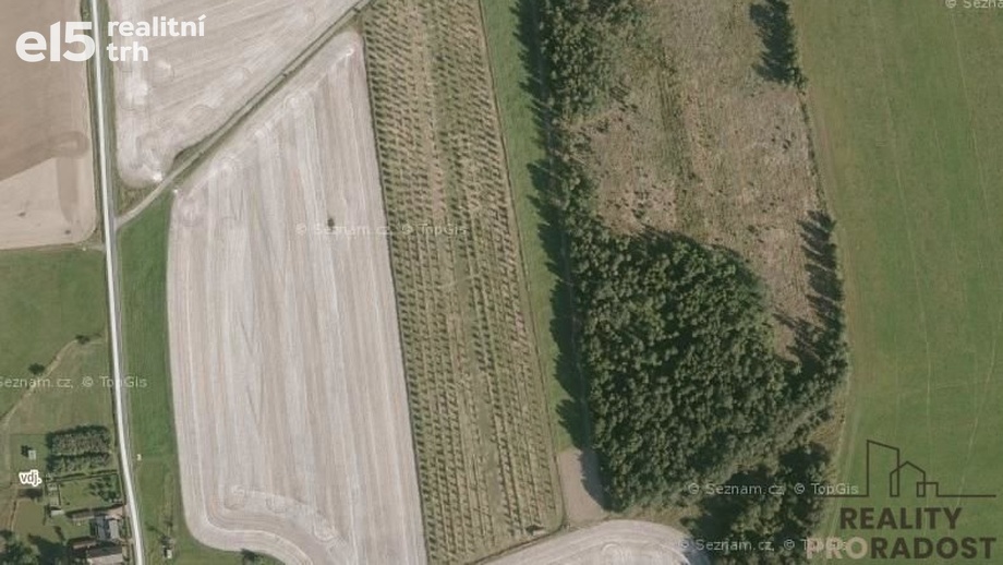 Prodej zemědělská půda, 40 158 m² - Odry - Kamenka