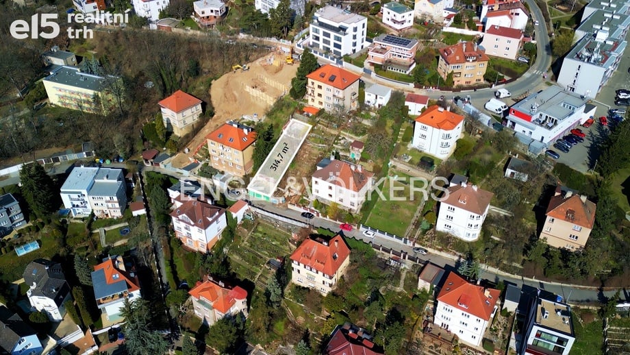 Prodej pozemky pro bydlení, 315 m² - Praha - Smíchov
