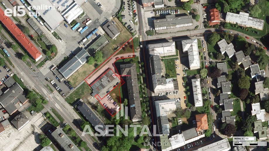 Prodej pozemky pro bydlení, 1 591 m² - Ostrava - Moravská Ostrava