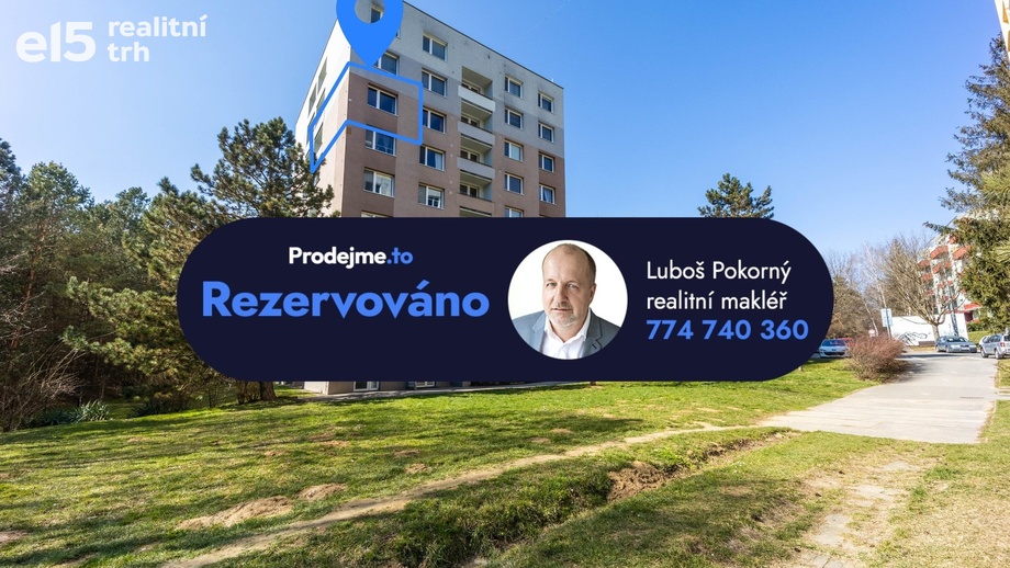 Prodej byty 2+1, 61 m² - Brno - Bystrc