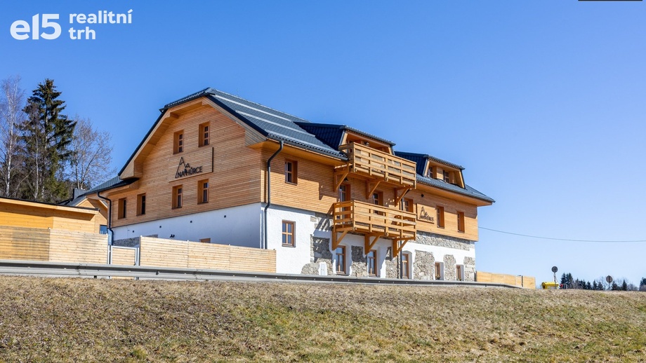 Prodej byty 2+kk, 48 m² - Horní Planá - Hůrka