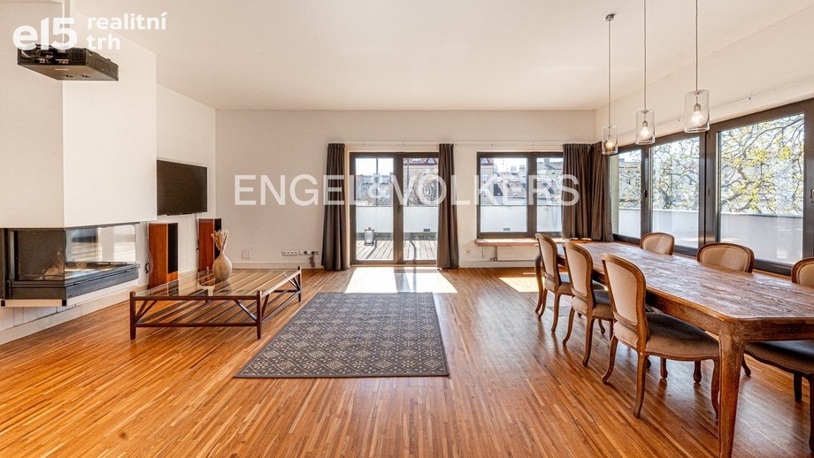 Pronájem byty 3+kk, 139 m² - Praha - Holešovice