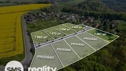 Prodej stavebního pozemku 1 675 m², Klimkovice