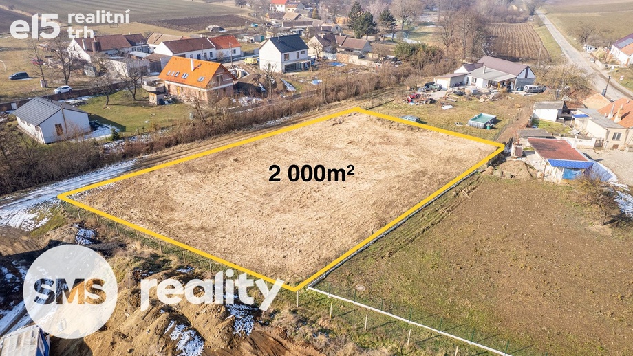Prodej pozemky pro bydlení, 2 000 m² - Kubšice