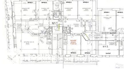Pronájem kanceláře 20 m², Hradec Králové - Slezské Předměstí