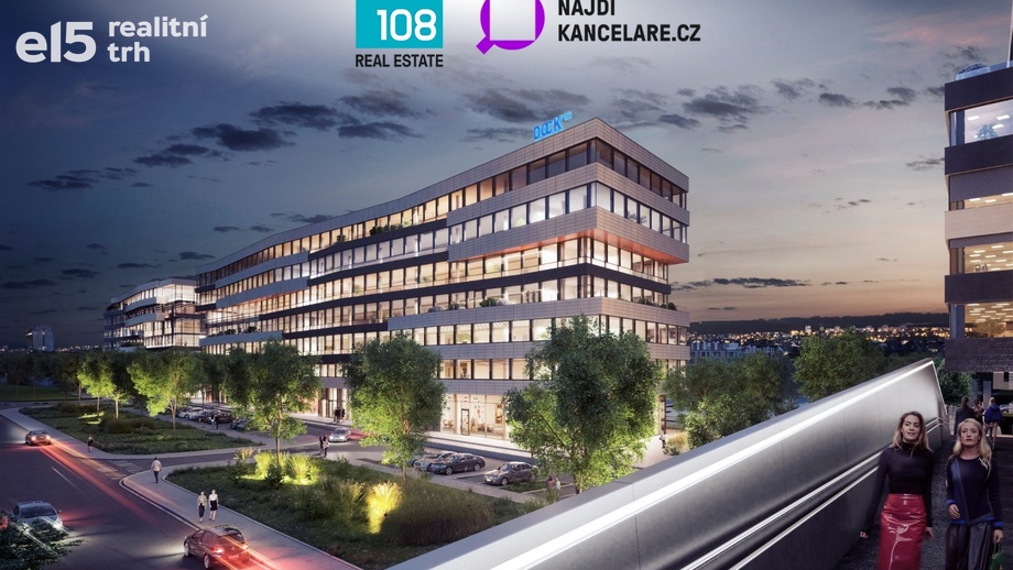 Pronájem kanceláře, 1 741 m² - Praha - Libeň