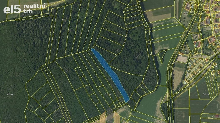 Prodej lesy, 8 887 m² - Lomnička