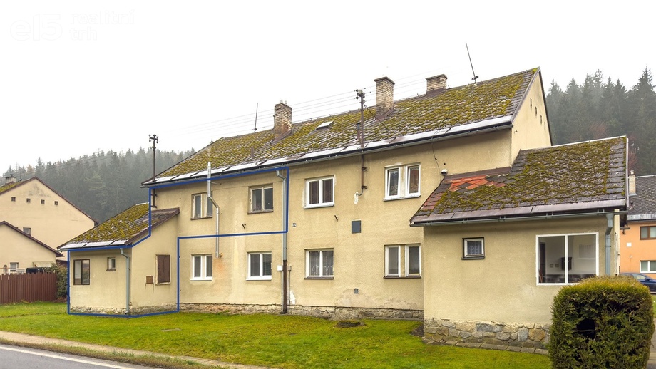 Prodej byty 2+1, 66 m² - Jindřichov