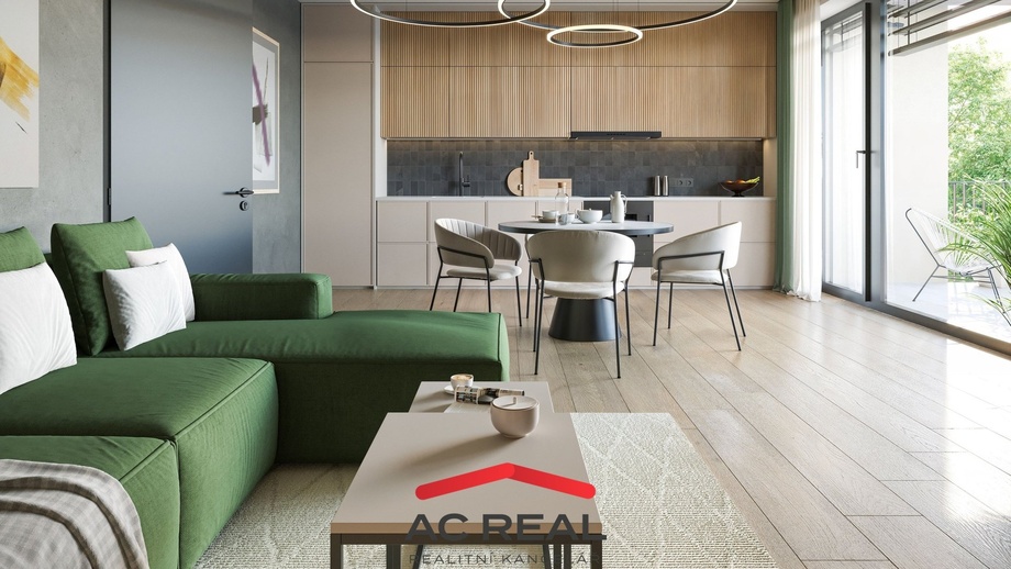 Prodej byty 3+kk, 77 m² - Brno - Černovice