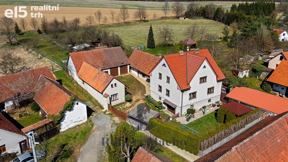 Prodej zemědělská usedlost, 562 m² - Smilovy Hory - Malý Ježov