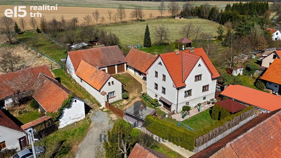 Prodej zemědělská usedlost, 562 m² - Smilovy Hory - Malý Ježov