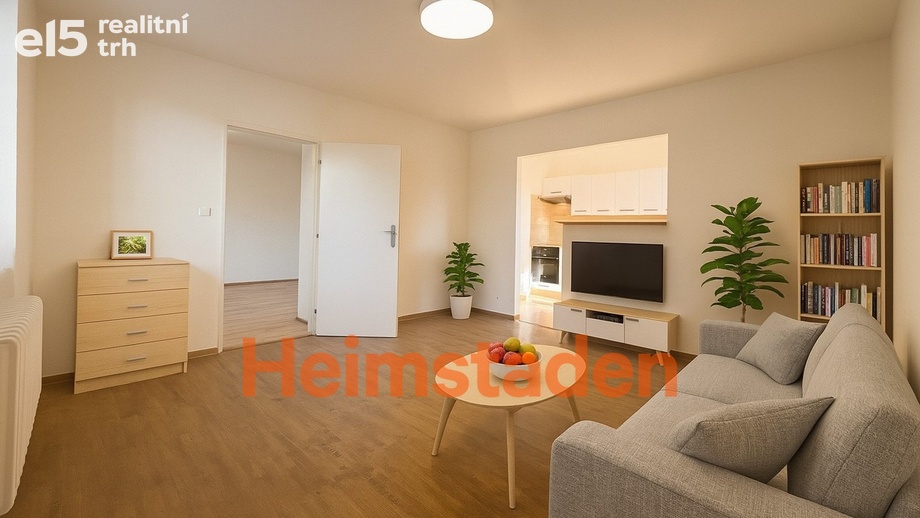 Pronájem bytu 2+1 62 m², Havířov-Město - Havířov - Město