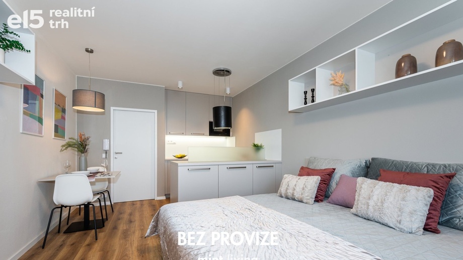 Pronájem byty 1+kk, 34 m² - Brno - Bohunice