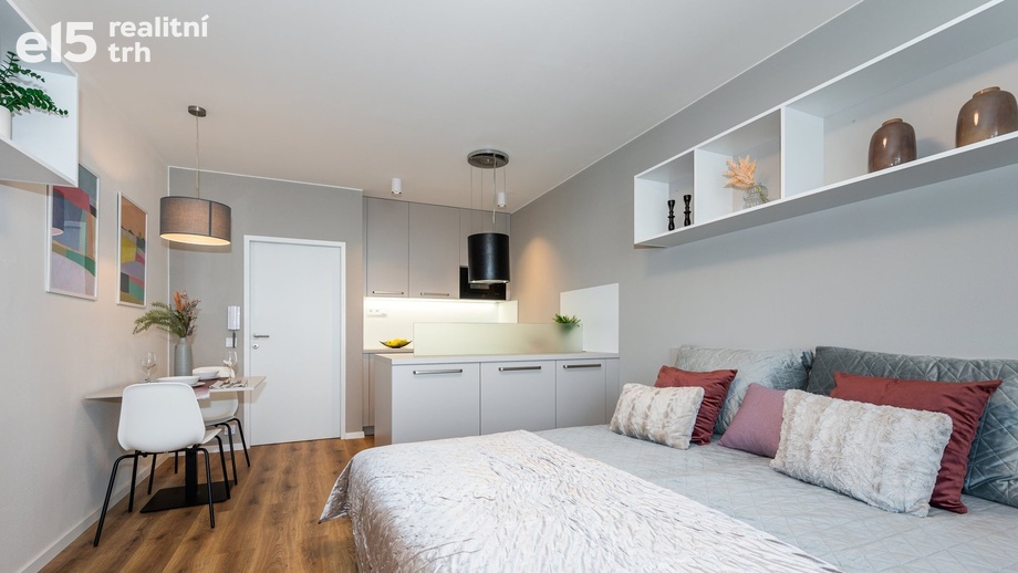 Pronájem byty 1+kk, 34 m² - Brno - Bohunice