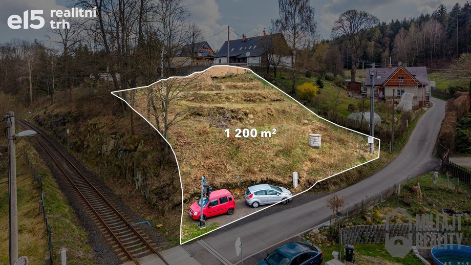 Prodej pozemky pro bydlení, 1 200 m² - Liberec-Vratislavice nad Nisou