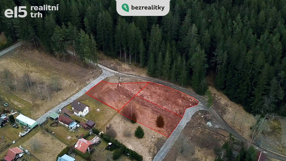 Prodej pozemky pro bydlení, 1 825 m² - Lipno nad Vltavou