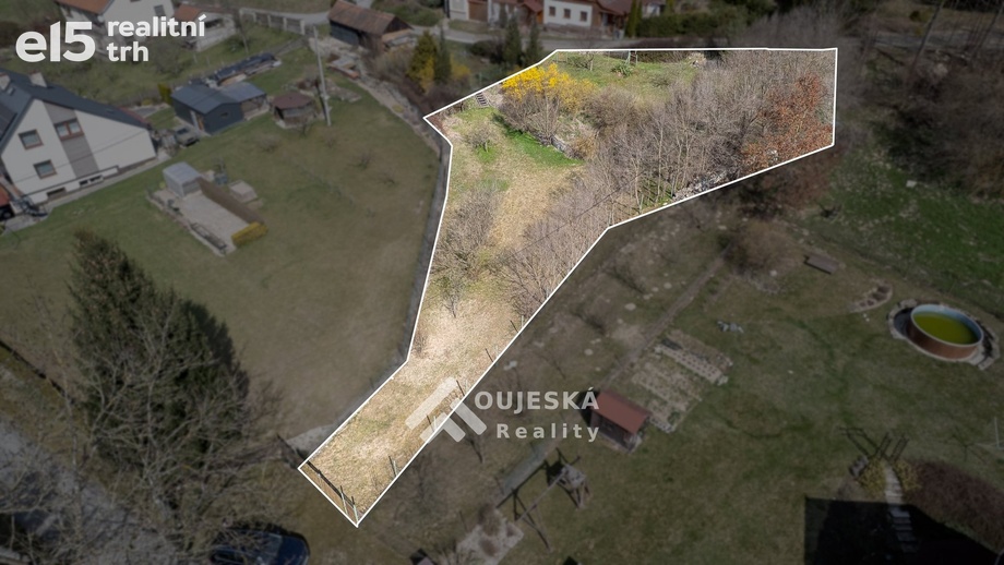 Prodej pozemky pro bydlení, 888 m² - Chmelík