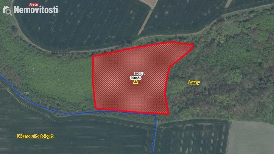 Prodej louky 26 467 m², Louny