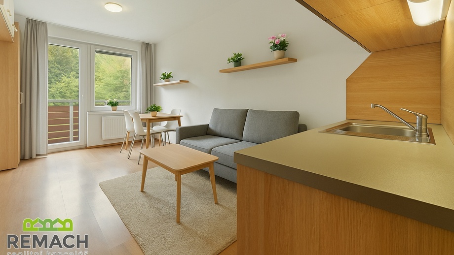 Prodej byty 1+kk, 25 m² - Všemina