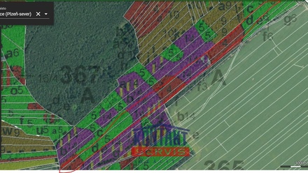 Prodej lesa 14 637 m², Štichovice