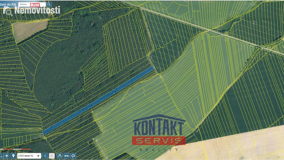 Prodej lesa 14 637 m², Štichovice