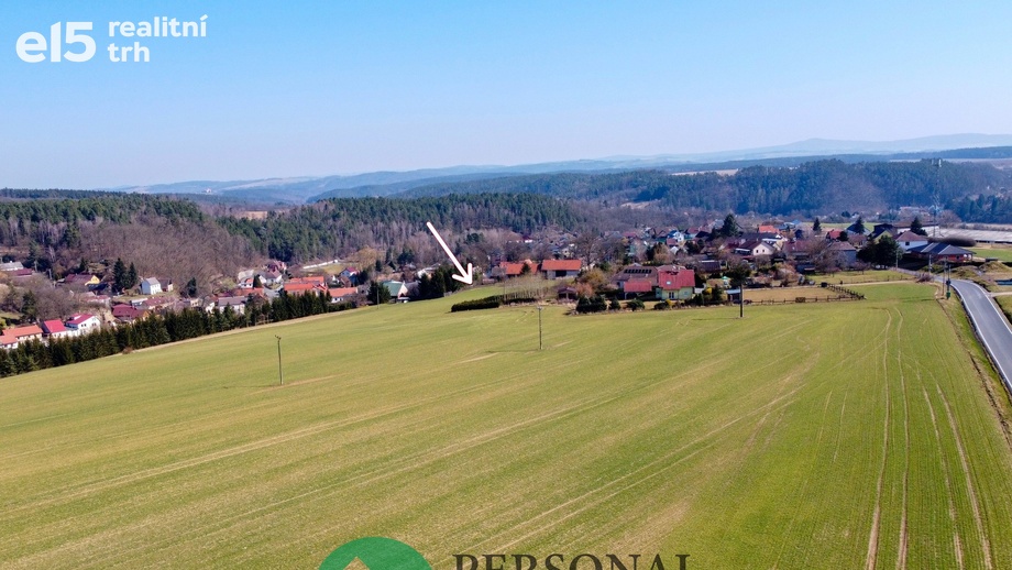 Prodej stavebního pozemku 879 m², Hromnice